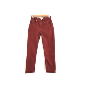 Everlane Denim Edition 01 Red Jeans 26 Ankle